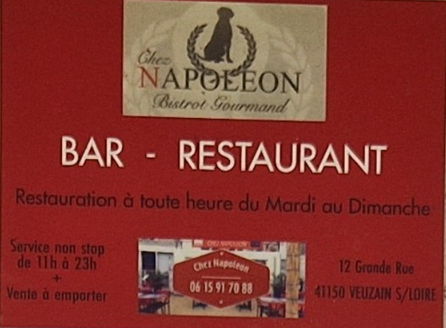 Carte de visite du partenaire Bar - Restaurant Napoleon