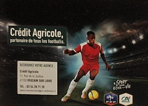 Carte de visite du partenaire Crédit Agricole